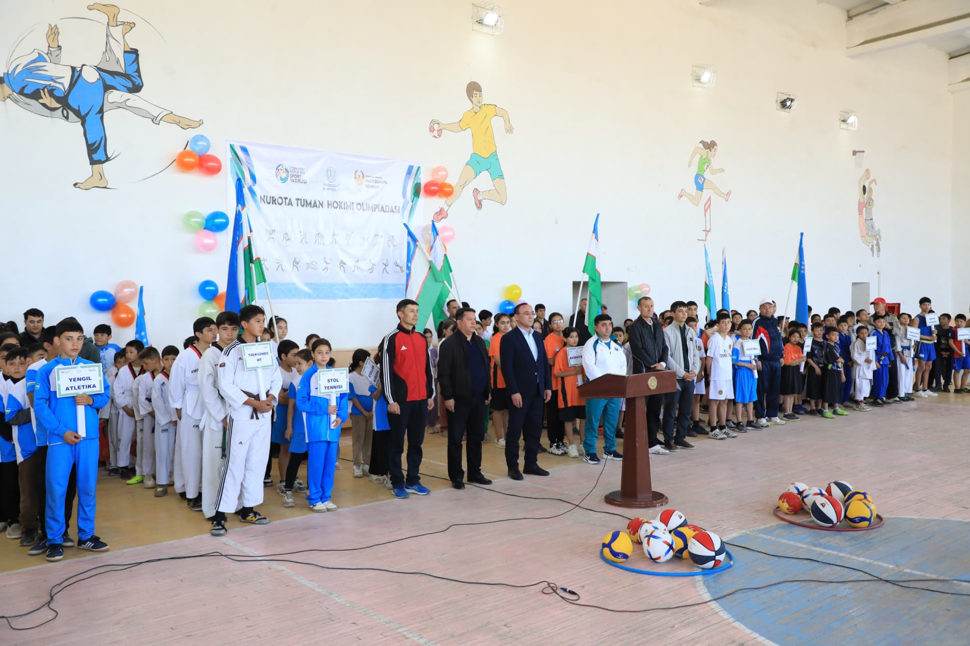 “TUMAN HOKIMI OLIMPIADASI”GA START BERILDI