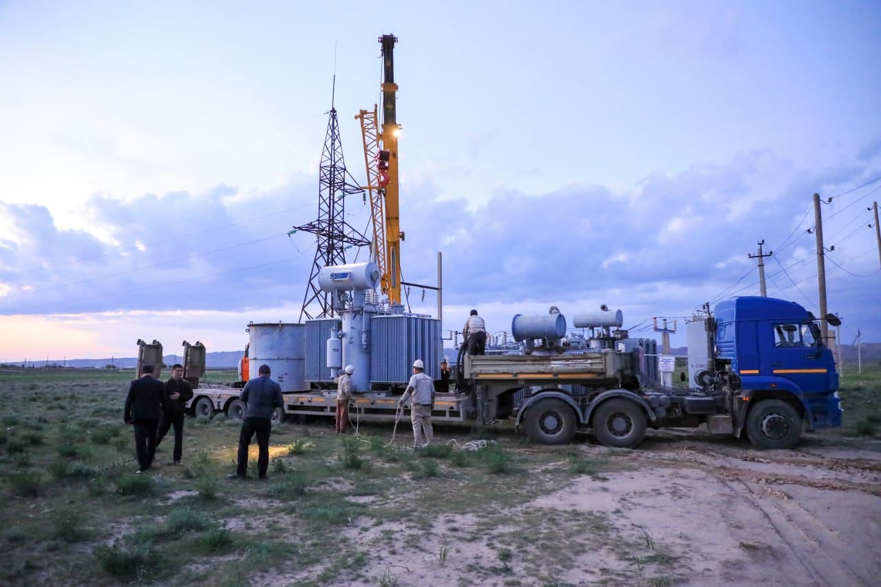 Nurota tumanida 35/10 kV “Soykechar” podstansiyasida modernizatsiya ishlari olib borilmoqda