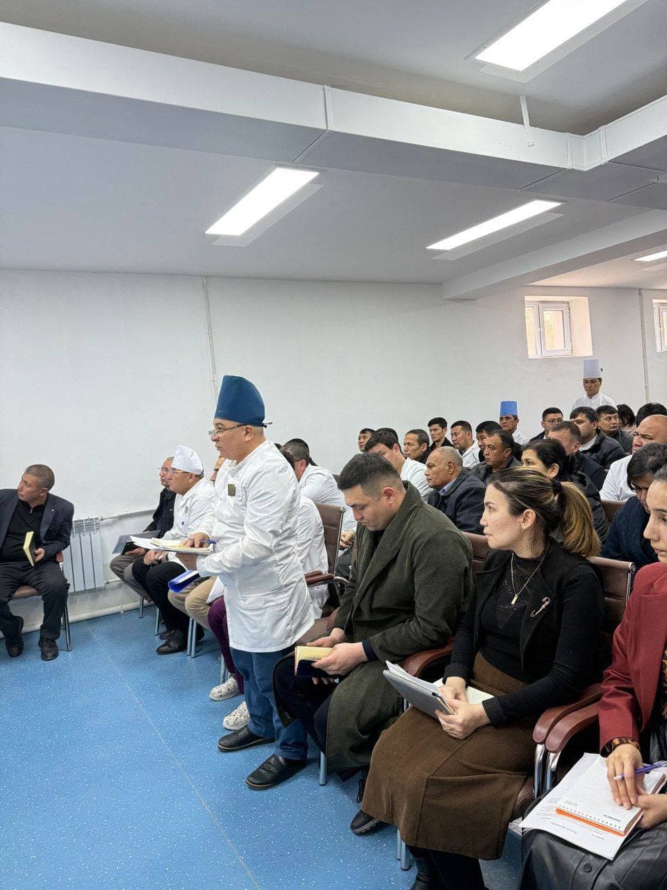 Zarafshon shahar tibbiyot birlashmasida kengaytirilgan yig‘ilishi bo‘lib o‘tdi