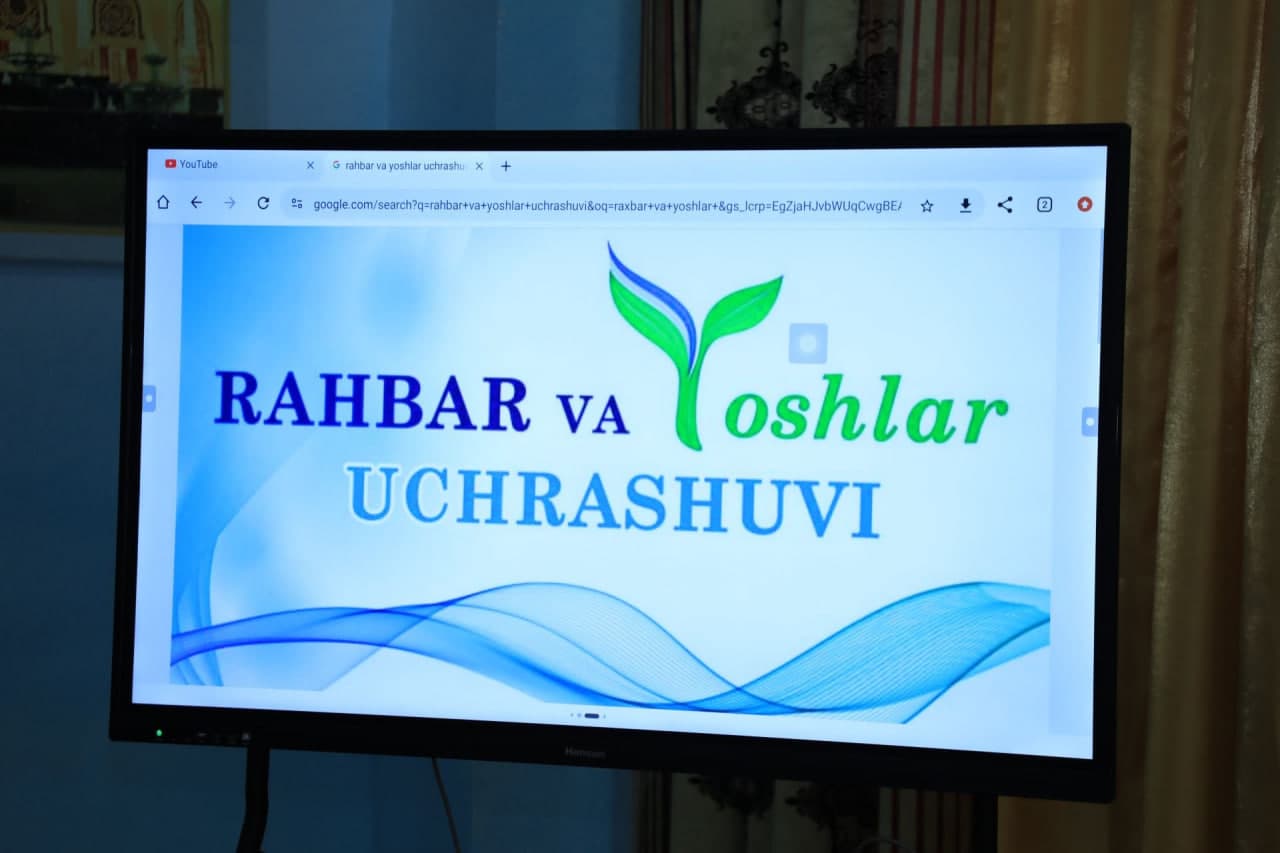 PAYSHANBA — YOSHLAR KUNI
