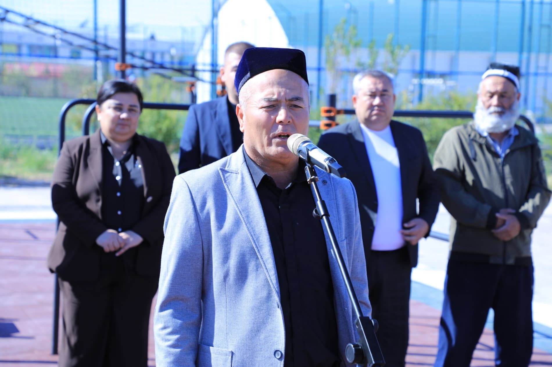 Zarafshon shahrida yana bir yangi zamonaviy sport maydonchasi foydalanishga topshirildi.