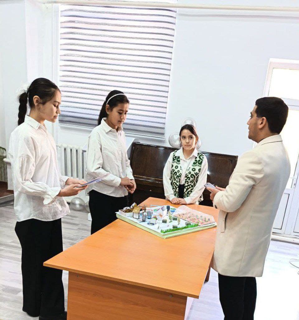 “Ixtirochilikka qadam” tanlovining tuman bosqichi bo‘lib o‘tdi