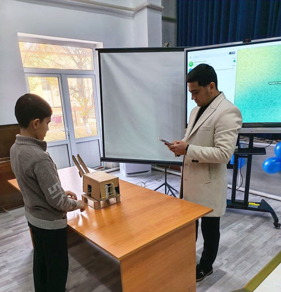 “Ixtirochilikka qadam” tanlovining tuman bosqichi bo‘lib o‘tdi