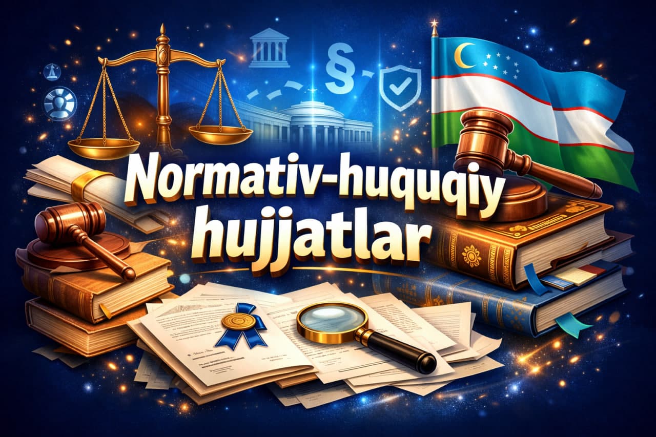 Normativ-huquqiy hujjatlar