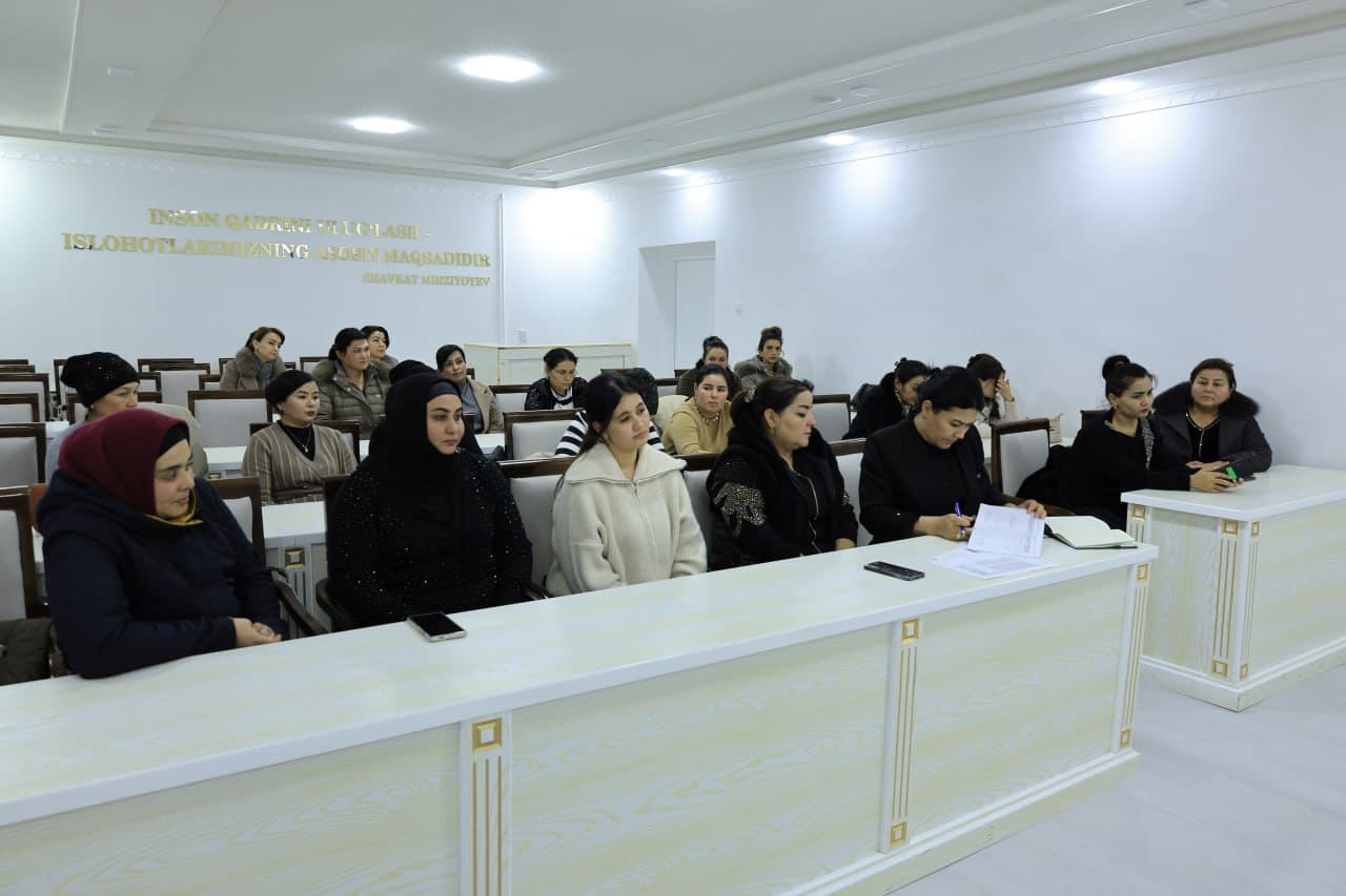Karmana tumanida tadbirkor ayollar bilan ochiq muloqot o‘tkazildi