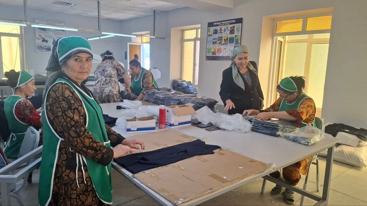 TUMANDAGI XOTIN-QIZLAR BANDLIGINI TA’MINLASH VA DAROMADLARINI OSHIRISH MASALALARI KO'RILDI