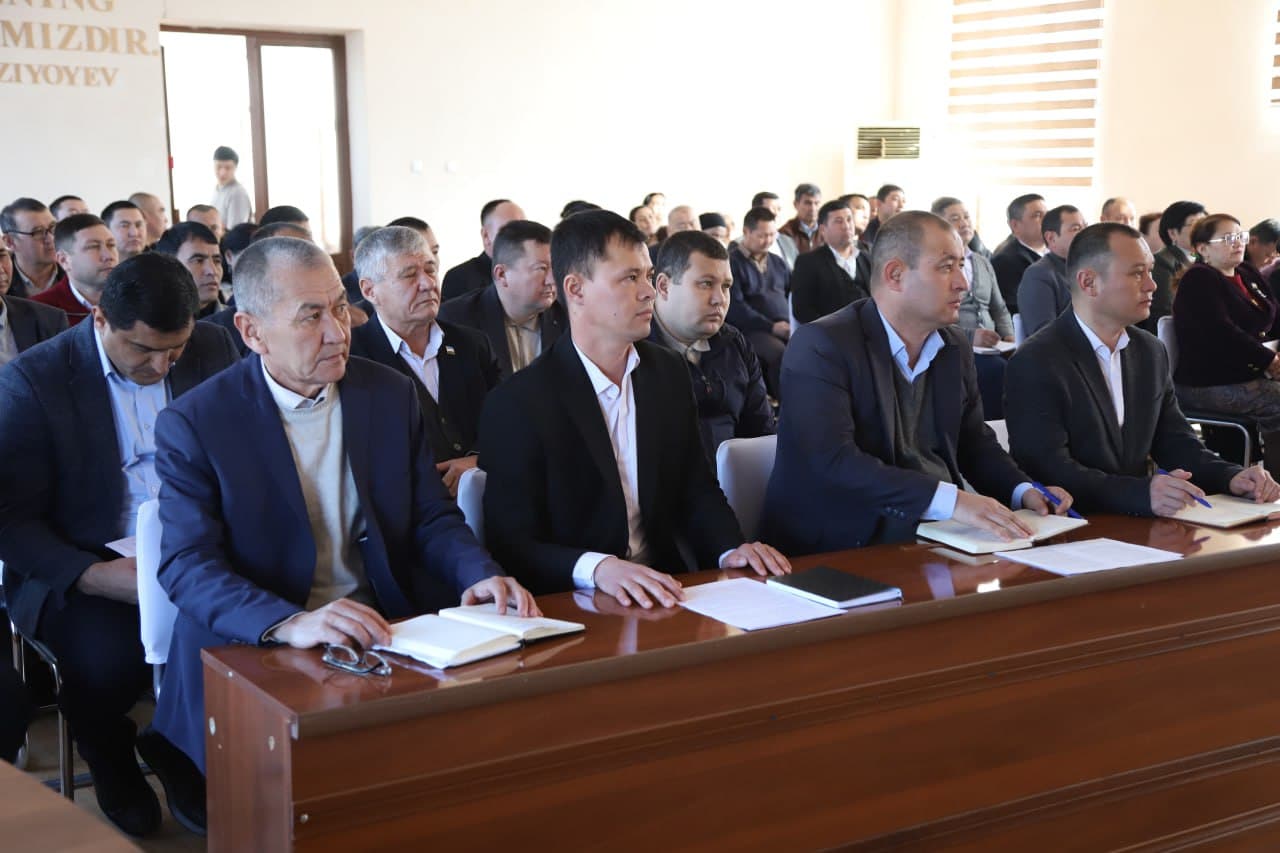 Xalq deputatlari Tomdi tuman Kengashining navbatdagi yigirma ikkinchi sessiyasi bo‘lib o‘tdi