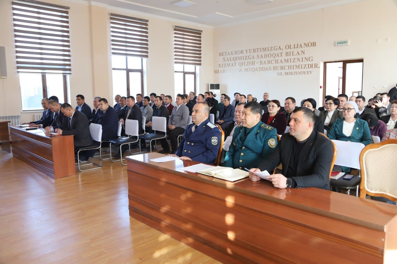 Xalq deputatlari Tomdi tuman Kengashining navbatdagi yigirma ikkinchi sessiyasi bo‘lib o‘tdi