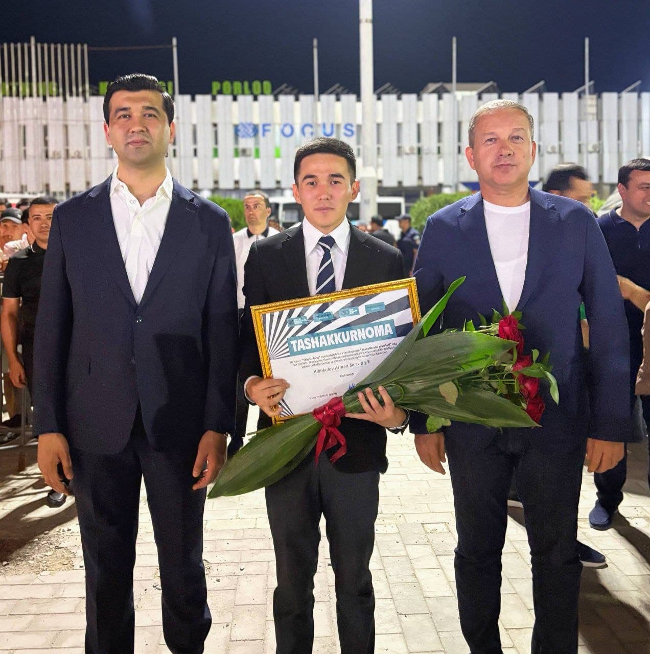 Keregetov” OFY yoshlar yetakchisi Alimkulov Arman Serik o‘g‘li Navoiy viloyati hokimi tomonidan Tashakkurnoma bilan taqdirlandi.