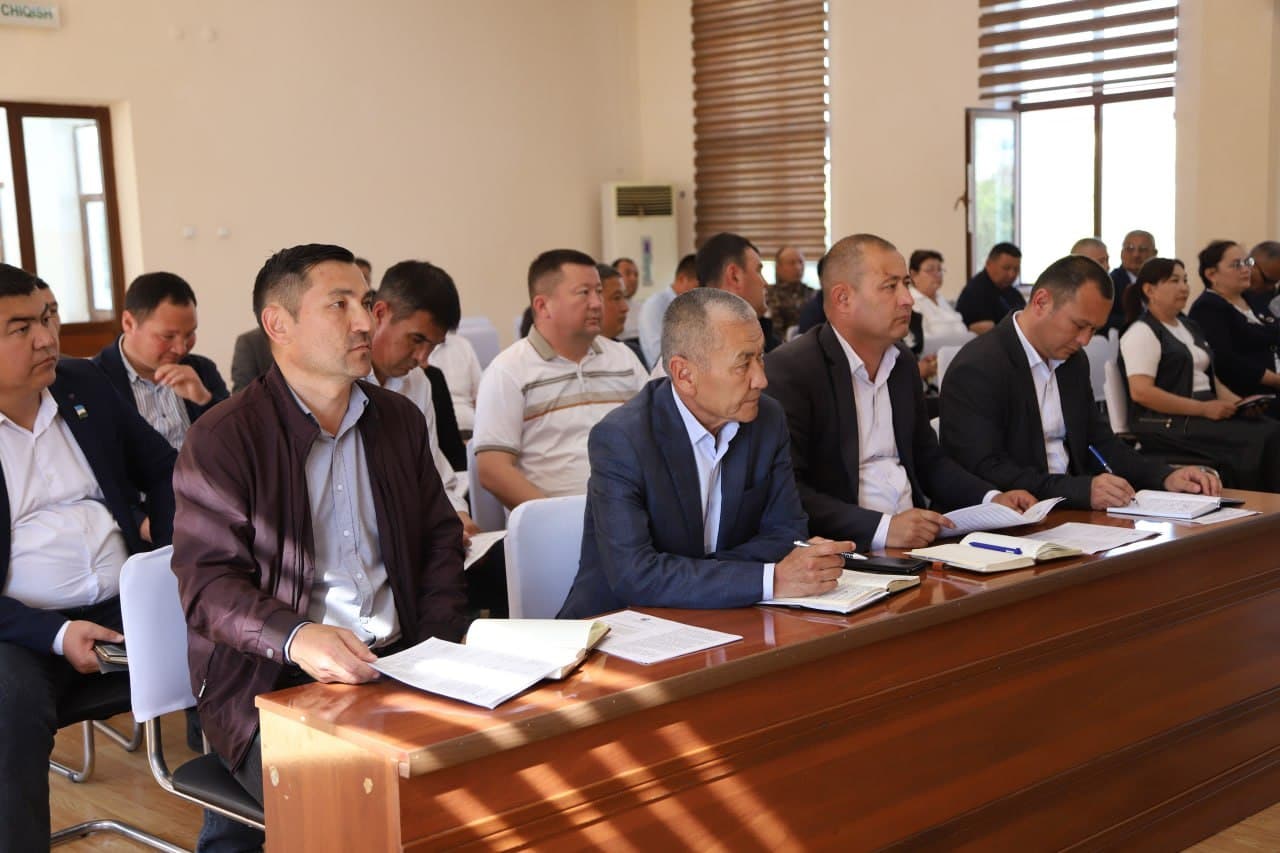 Tomdi tumani Kengashining 26-sessiyasi bo‘lib o‘tdi
