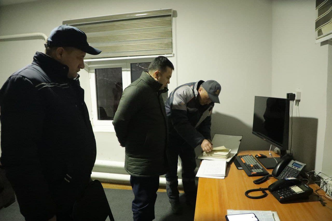Hokim "Qiziltepatumangaz" gaz ta’minoti bo‘limiga bordi