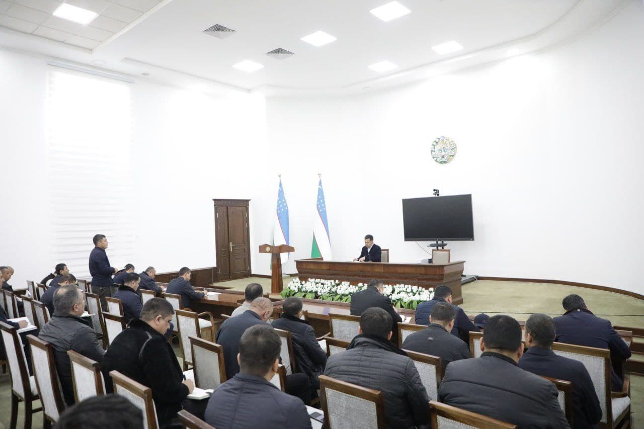 YIG'ILISH O'TKAZILDI