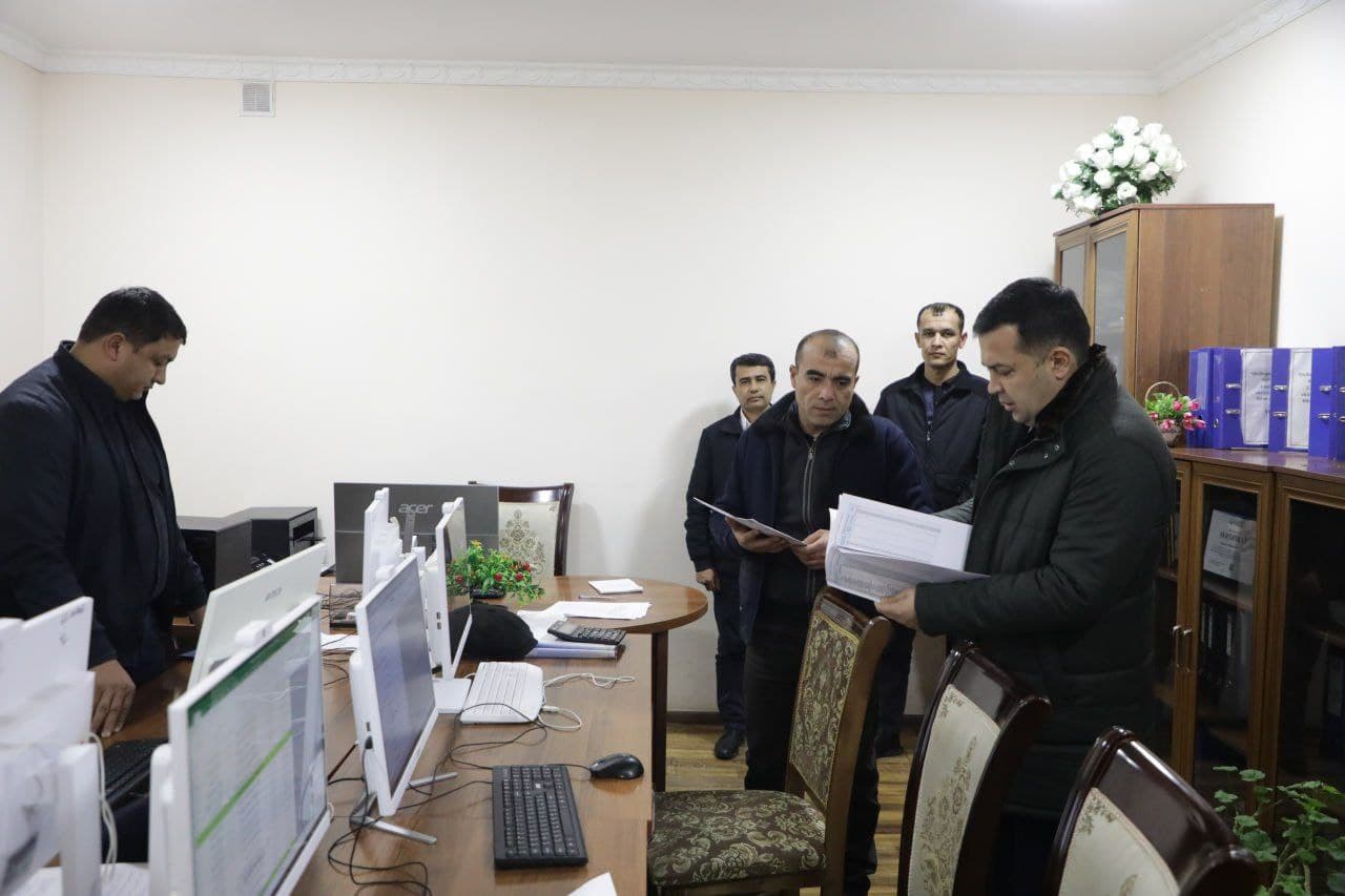 SHTAB FAOLIYATI BILAN TANISHILDI