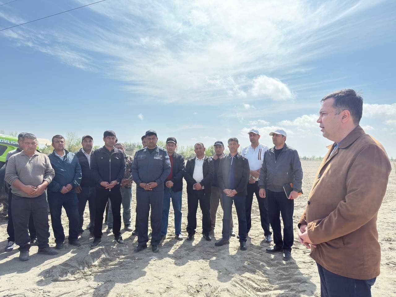 ARABONLIKLAR HAM CHIGIT EKISHNI BOSHLASHDI