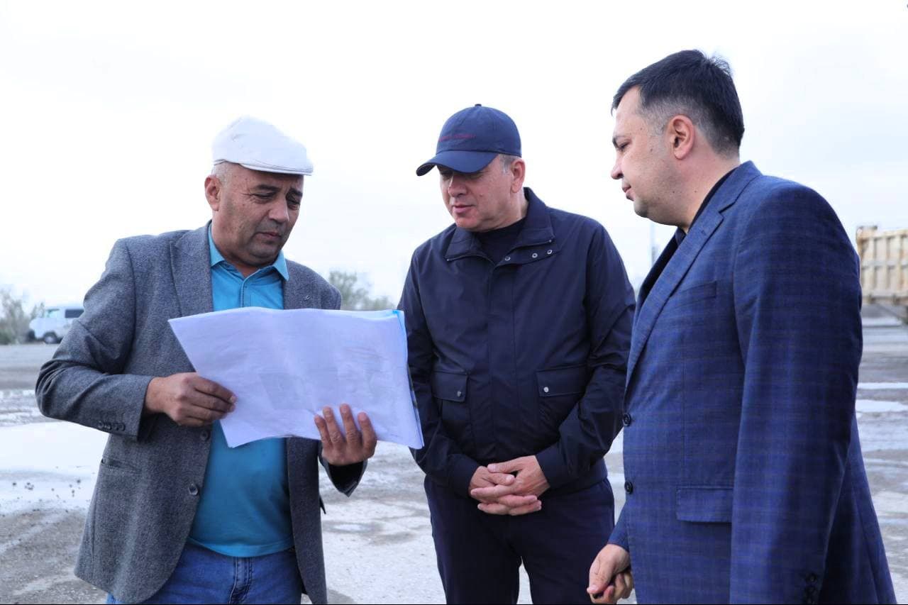 QIZILTEPA TUMANIGA KIRISH QISMI YANADA OBODLASHADI