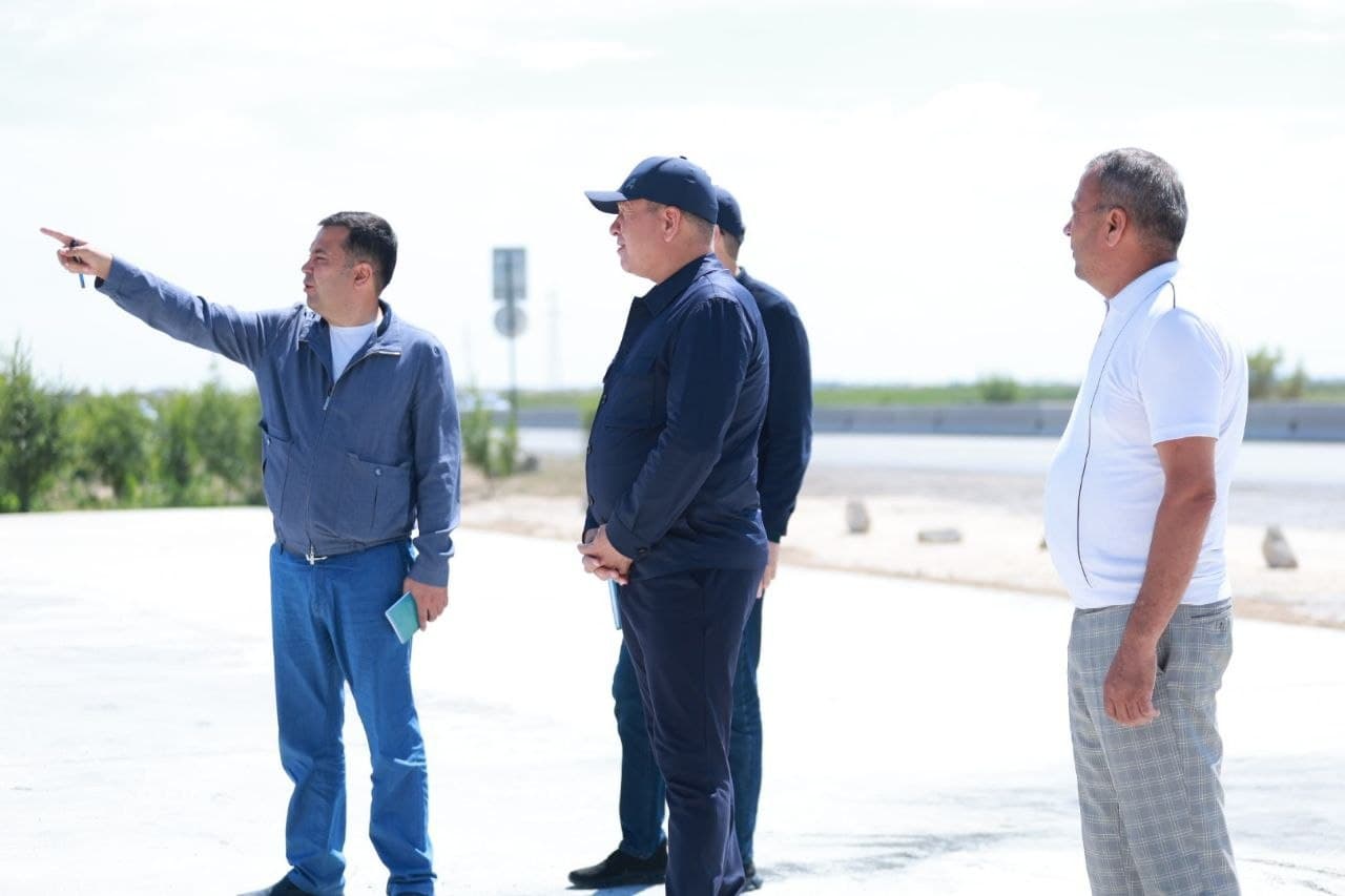 QIZILTEPANING YANGI DARVOZASI BARPO ETILMOQDA