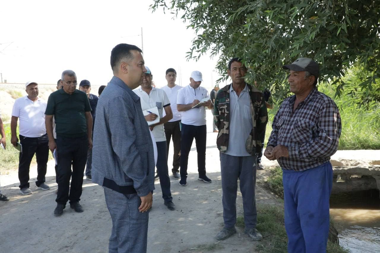 OBODONCHILIK ISHLARI KO‘ZDAN KECHIRILMOQDA