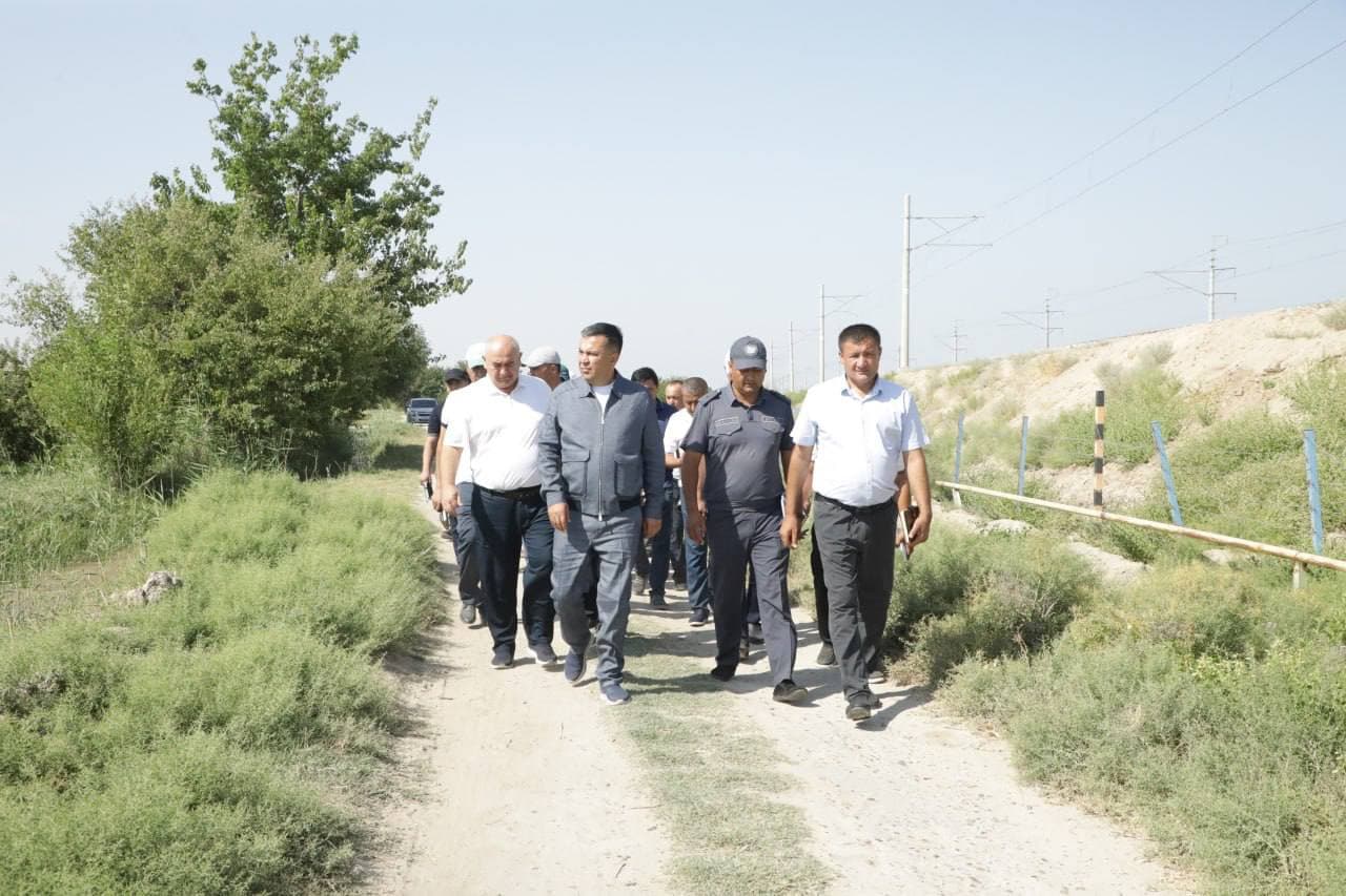 OBODONCHILIK ISHLARI KO‘ZDAN KECHIRILMOQDA