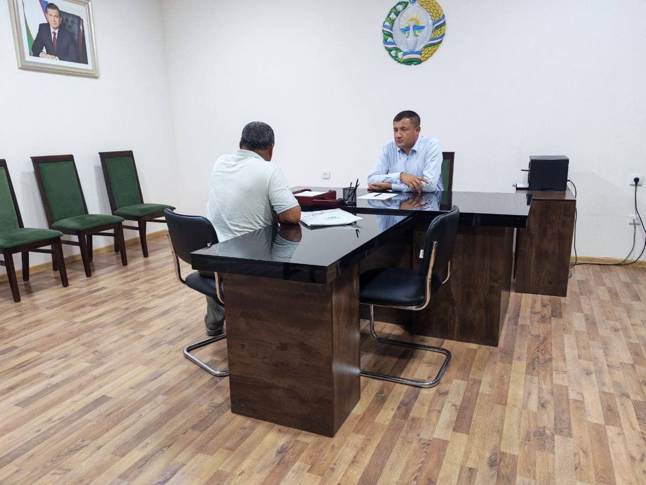 NAVBATDAGI QABULLAR O'TKAZILDI