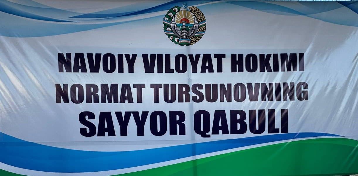 VILOYAT HOKIMI QIZILTEPA TUMANIDA