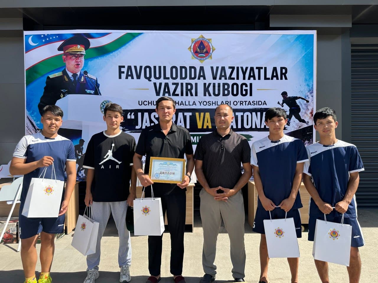 “Jasorat va matonat” sport musobaqasi o‘tkazildi