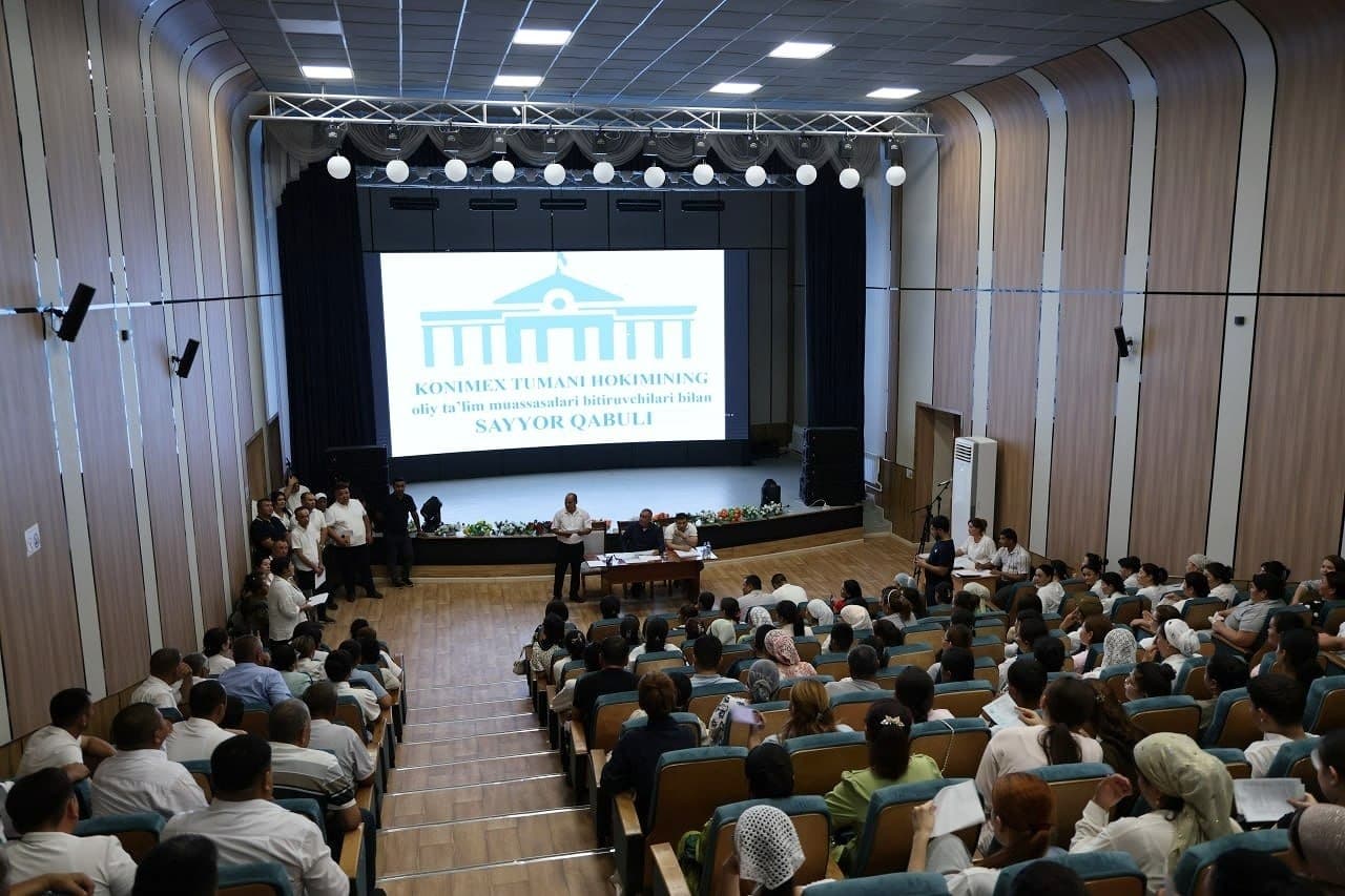 Oliy ta’lim muassasalari bitiruvchi yoshlarining bandligini ta’minlashga qaratilgan uchrashuv o‘tkazildi