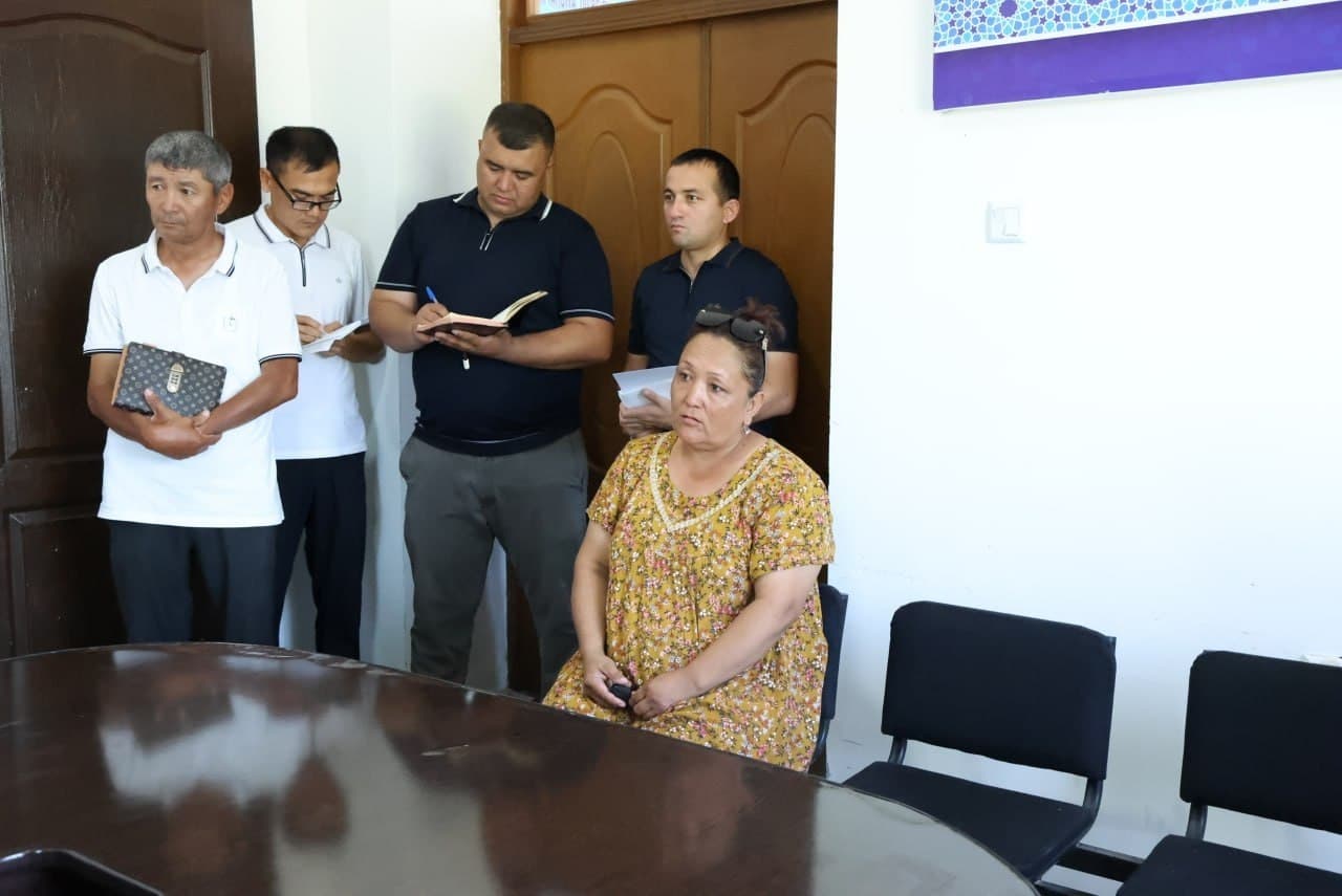 TUMAN HOKIMINING NAVBATDAGI QABULI "SHO'RTEPA" MAHALLA FUQAROLAR YIG'INIDA O'TKAZILDI