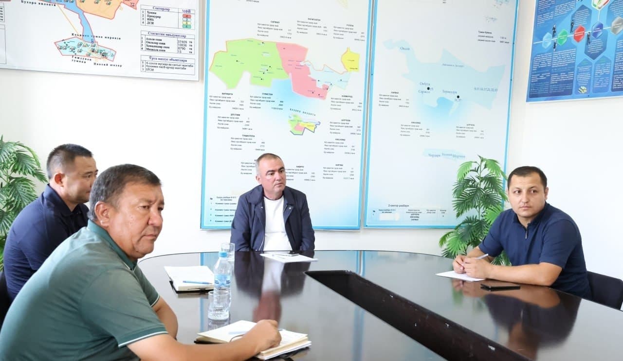 TUMAN HOKIMINING NAVBATDAGI QABULI "SHO'RTEPA" MAHALLA FUQAROLAR YIG'INIDA O'TKAZILDI
