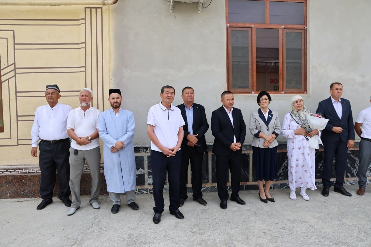 MUSTAQILLIGIMIZ 35 YILLIGI VA YANGI O'QUV YILI BOSHLANISHI MUNOSABATI BILAN KONIMEX TUMANIDA YANGI MAKTABGACHA TAʼLIM TASHKILOTI OCHILDI