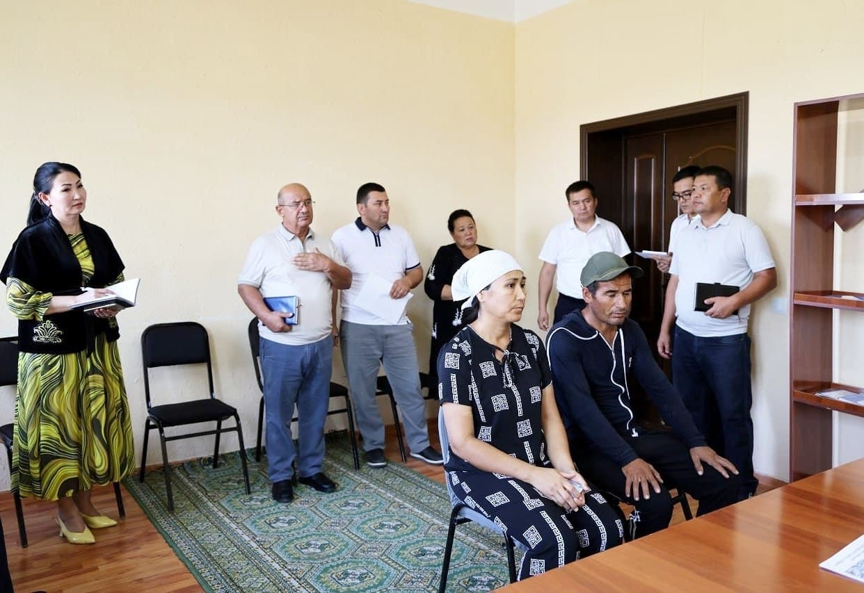 TUMAN HOKIMI NAVBATDAGI SHAXSIY QABULINI "SHO'RKO'L" MAHALLA FUQAROLAR YIG'INIDA O'TKAZDI
