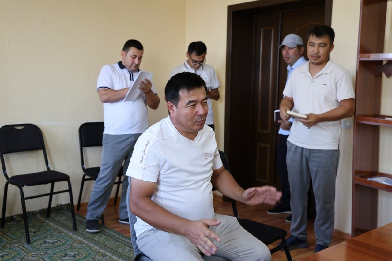 TUMAN HOKIMI NAVBATDAGI SHAXSIY QABULINI "SHO'RKO'L" MAHALLA FUQAROLAR YIG'INIDA O'TKAZDI