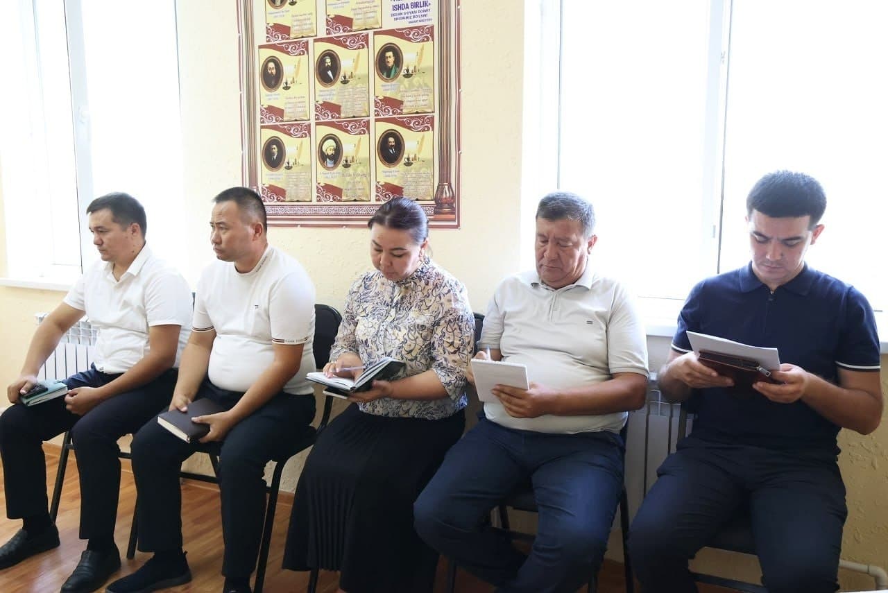 TUMAN HOKIMI NAVBATDAGI SHAXSIY QABULINI "SHO'RKO'L" MAHALLA FUQAROLAR YIG'INIDA O'TKAZDI