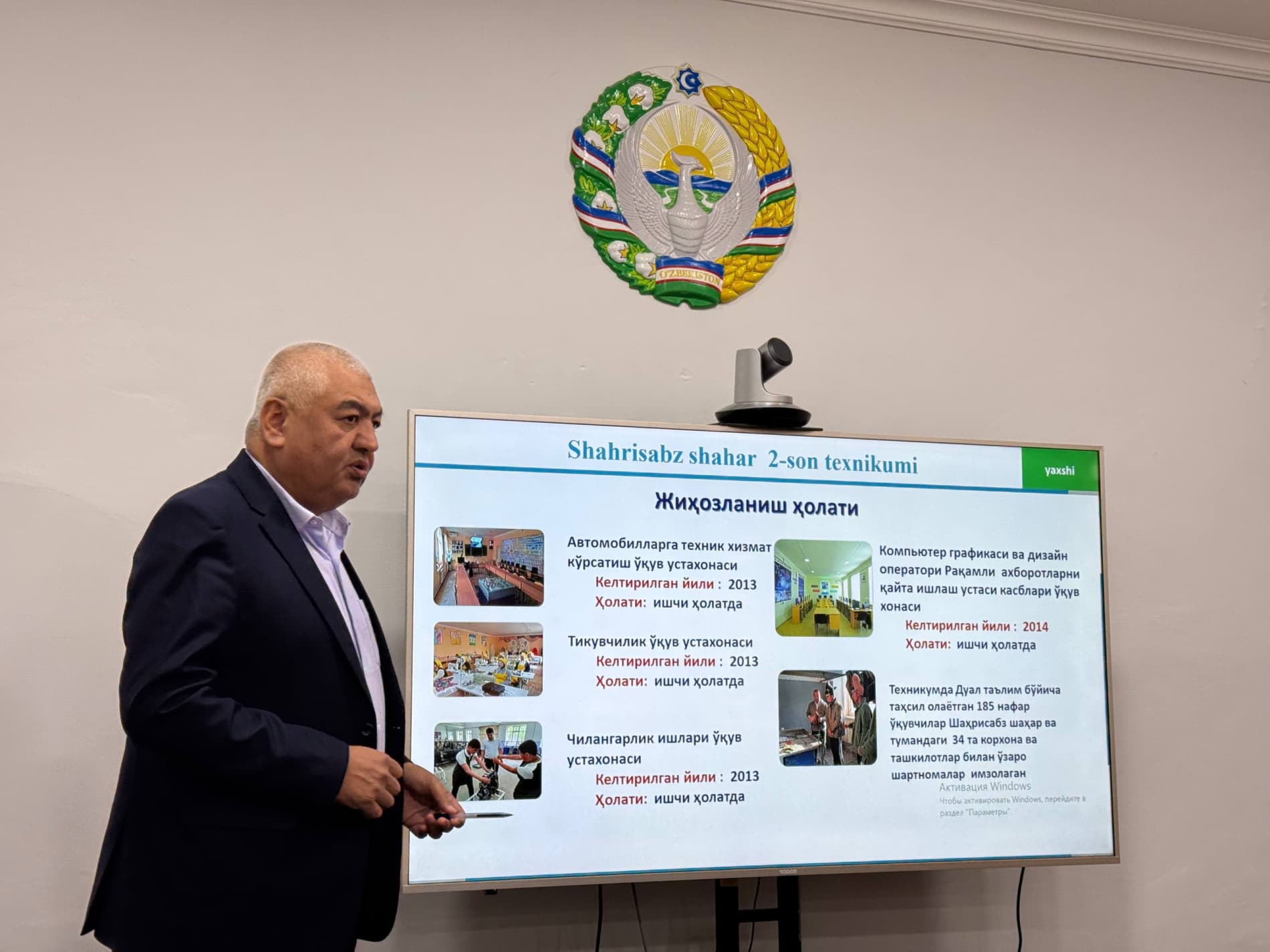 Prezident tashabbusi amalda! Ta’lim muassasalari taqdimot o‘tkazdi