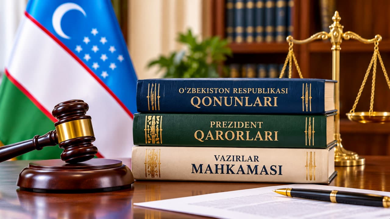 Faoliyatiga oid qonun va qarorlar