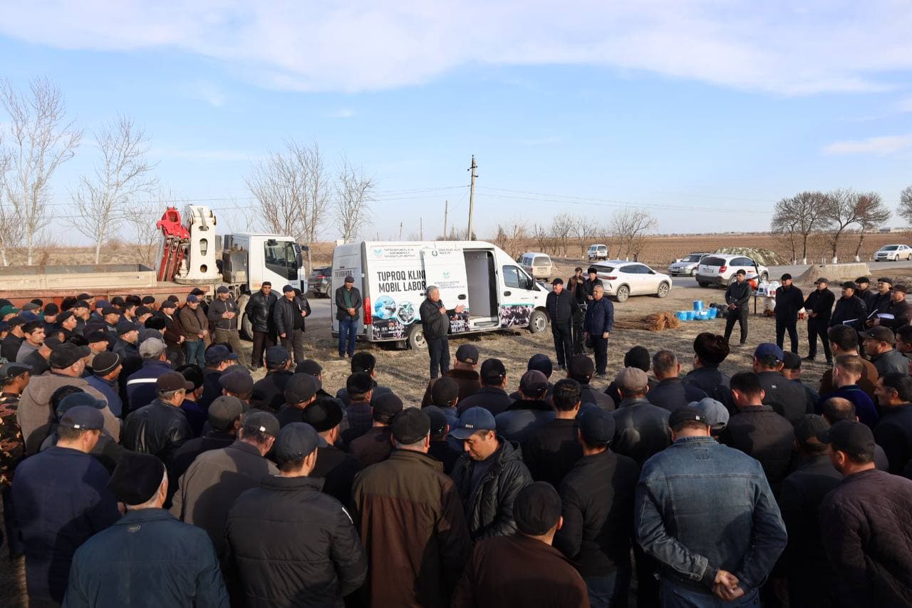 Mirishkorda boshoqli don ekinlari parvarishiga bag‘ishlangan ko‘rgazmali seminar o‘tkazildi