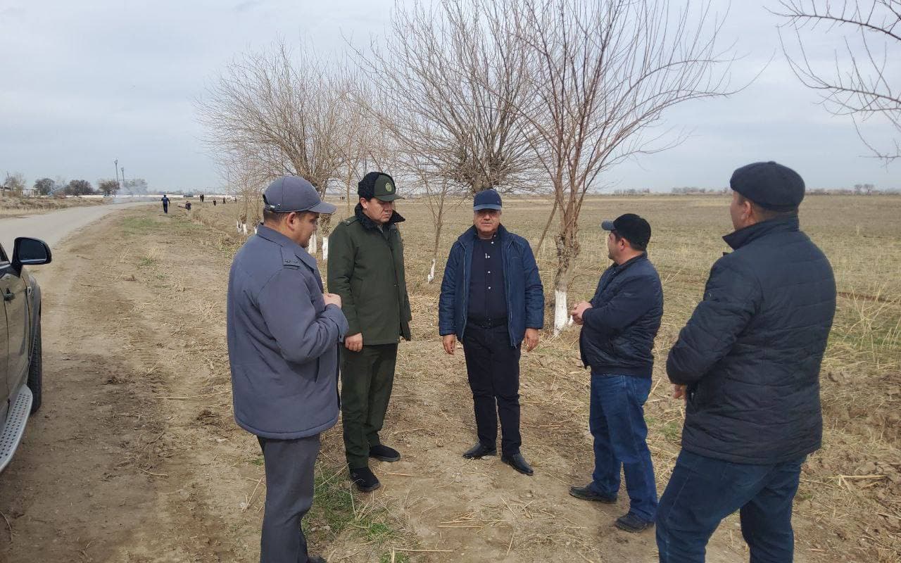 Rahbarlar hududlardagi ishlar bilan tanishishdi