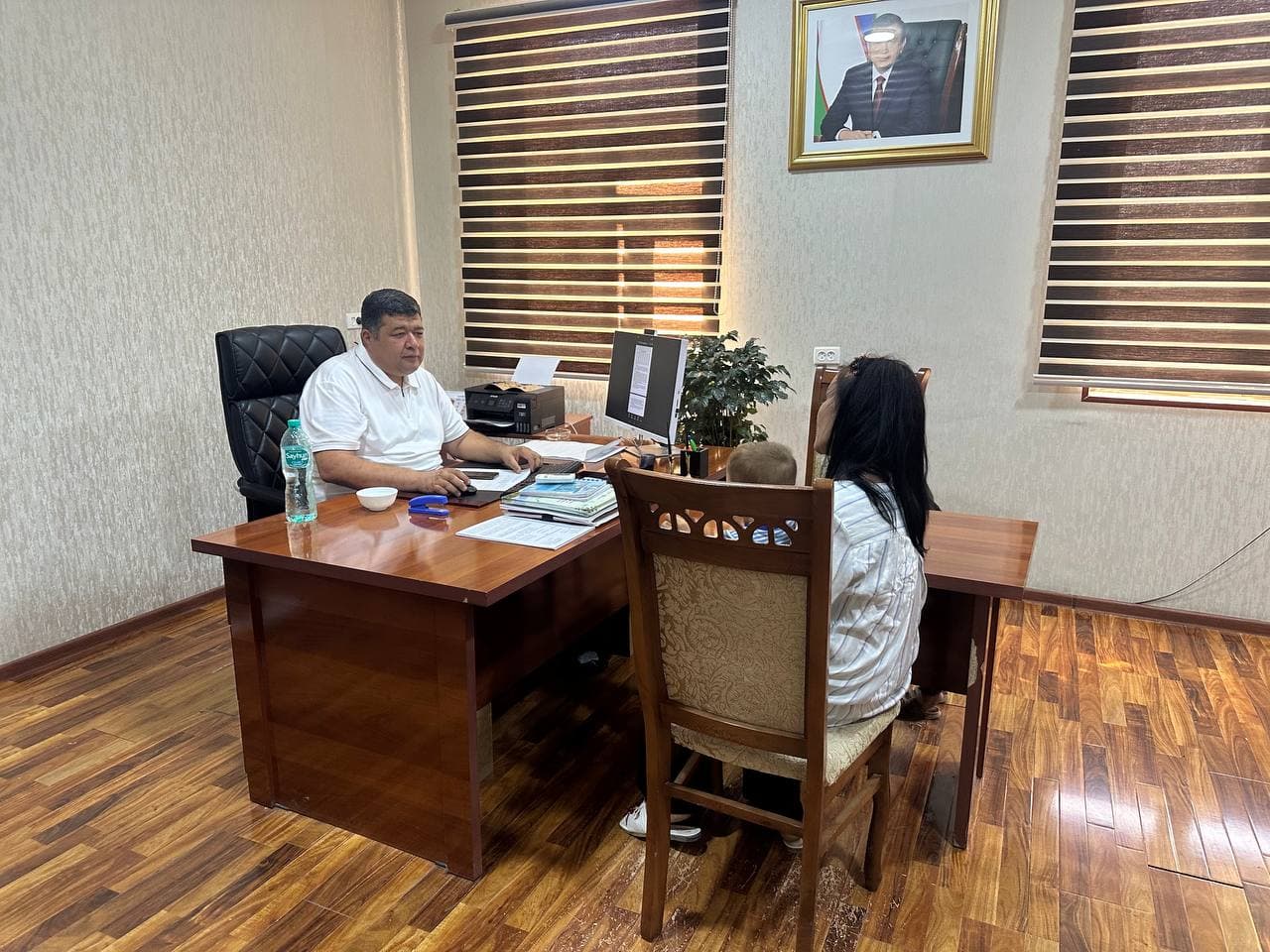Mirishkor tumani hokimining birinchining navbatdagi shaxsiy qabuli bo‘lib o‘tdi