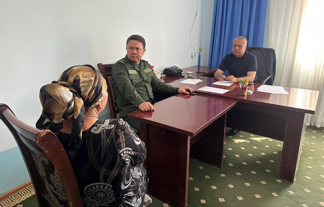 Mirishkorda navbatdagi fuqarolar qabuli o‘tkazildi