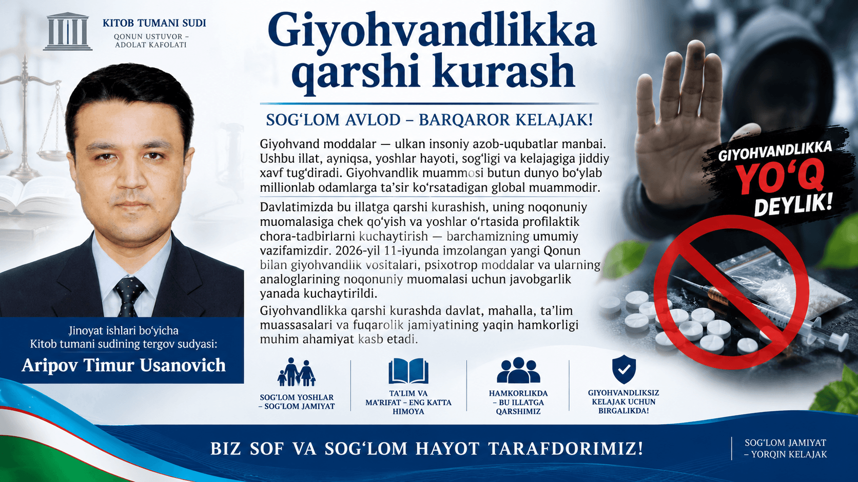 Giyohvandlikka qarshi kurash