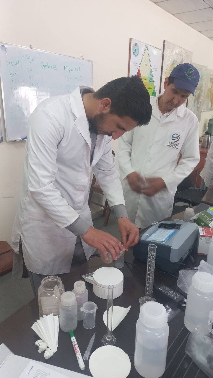 В Афганистане проводятся учебные занятия по теме «Почвенная клиника»