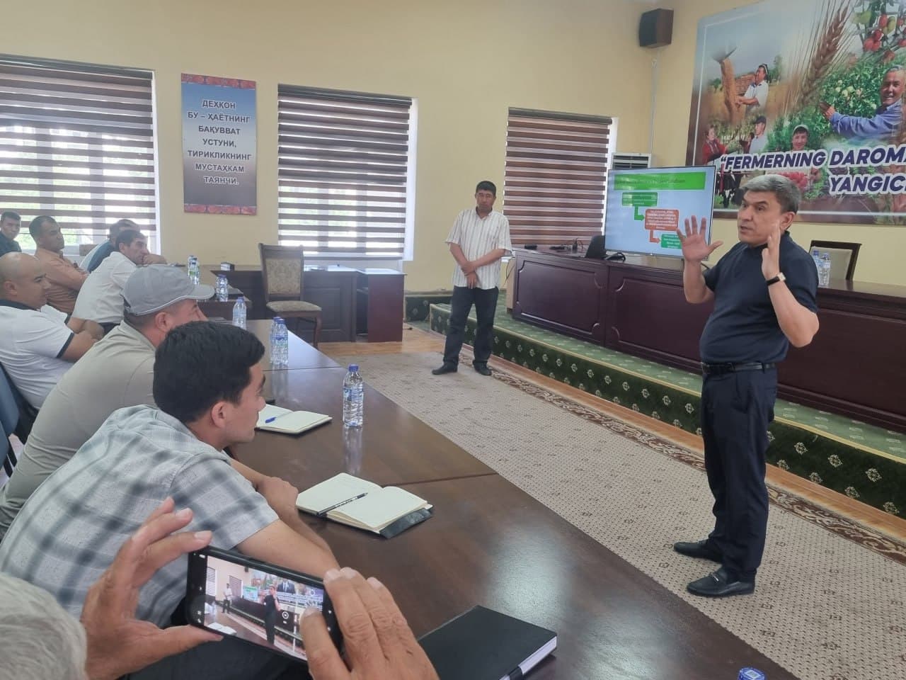 В Ферганской долине состоялся семинар-тренинг по производству органической продукции