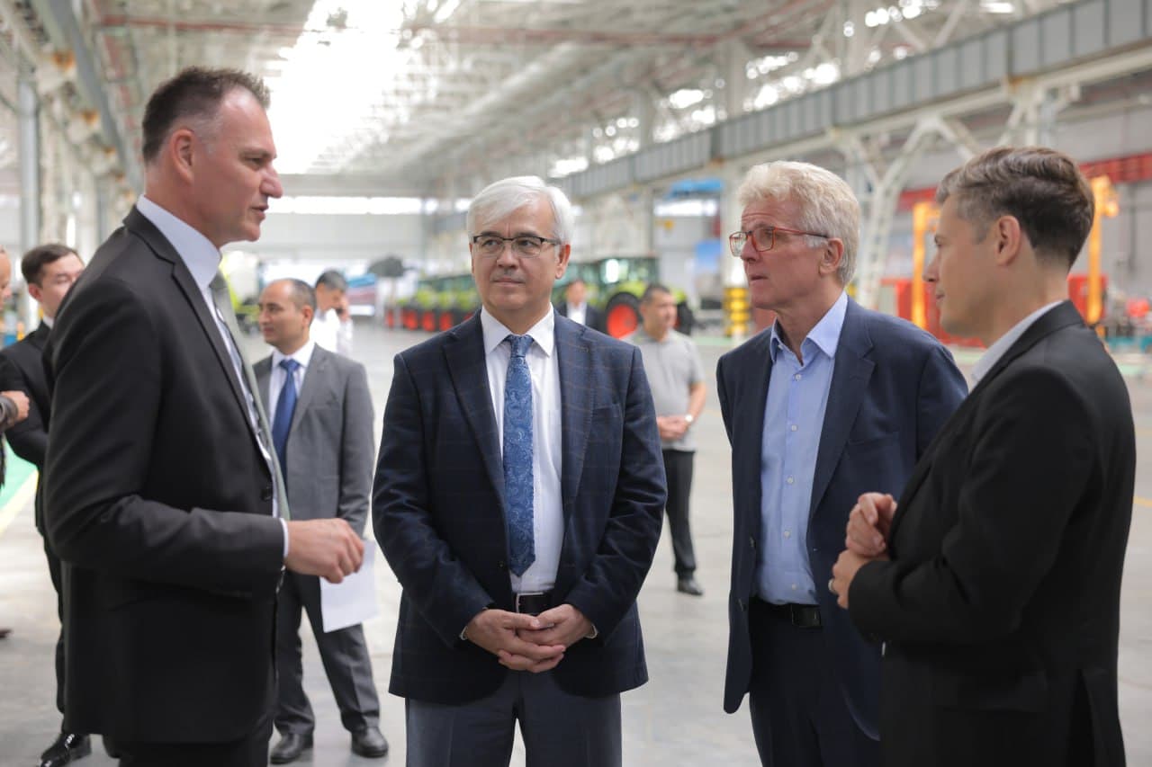 “Uz CLAAS Agro” O‘zbekiston-Germaniya qo‘shma korxonasining 15 yilligi nishonlandi