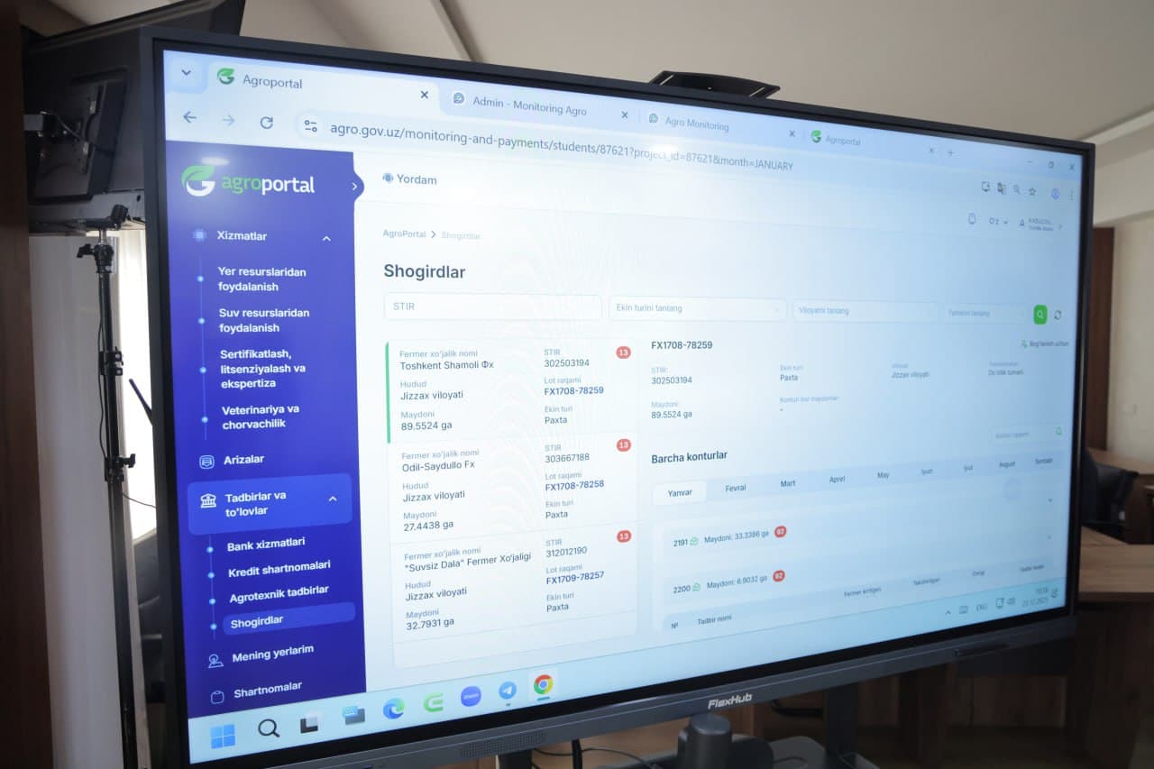 Agrar sohada raqamlashtirish va paxtachilik samaradorligi – ustuvor vazifa