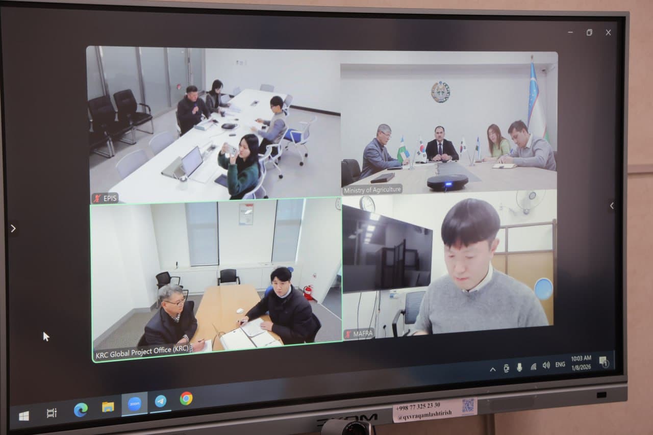 На пути к цифровому сельскому хозяйству: сотрудничество Узбекистана и Кореи выходит на новый этап