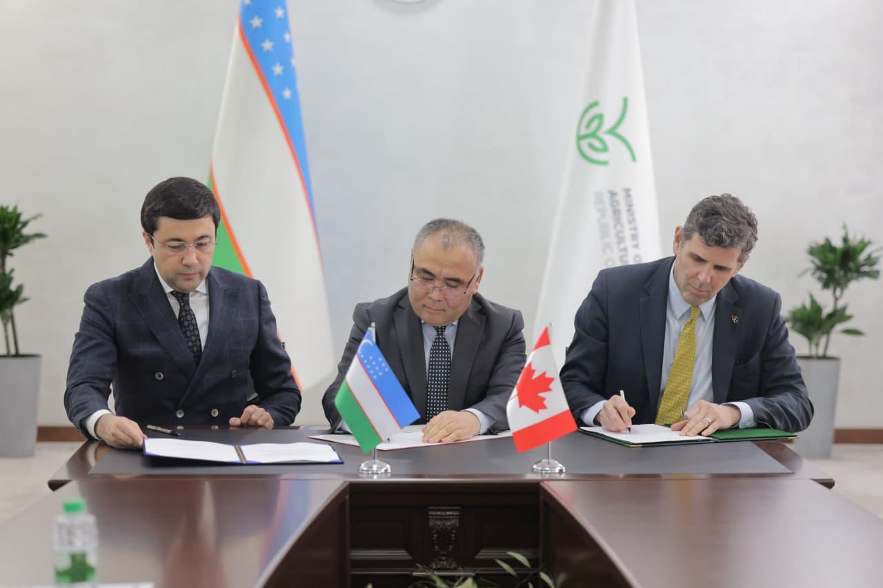 Узбекистан – Канада: установлены новые партнёрские связи на пути развития аграрной науки