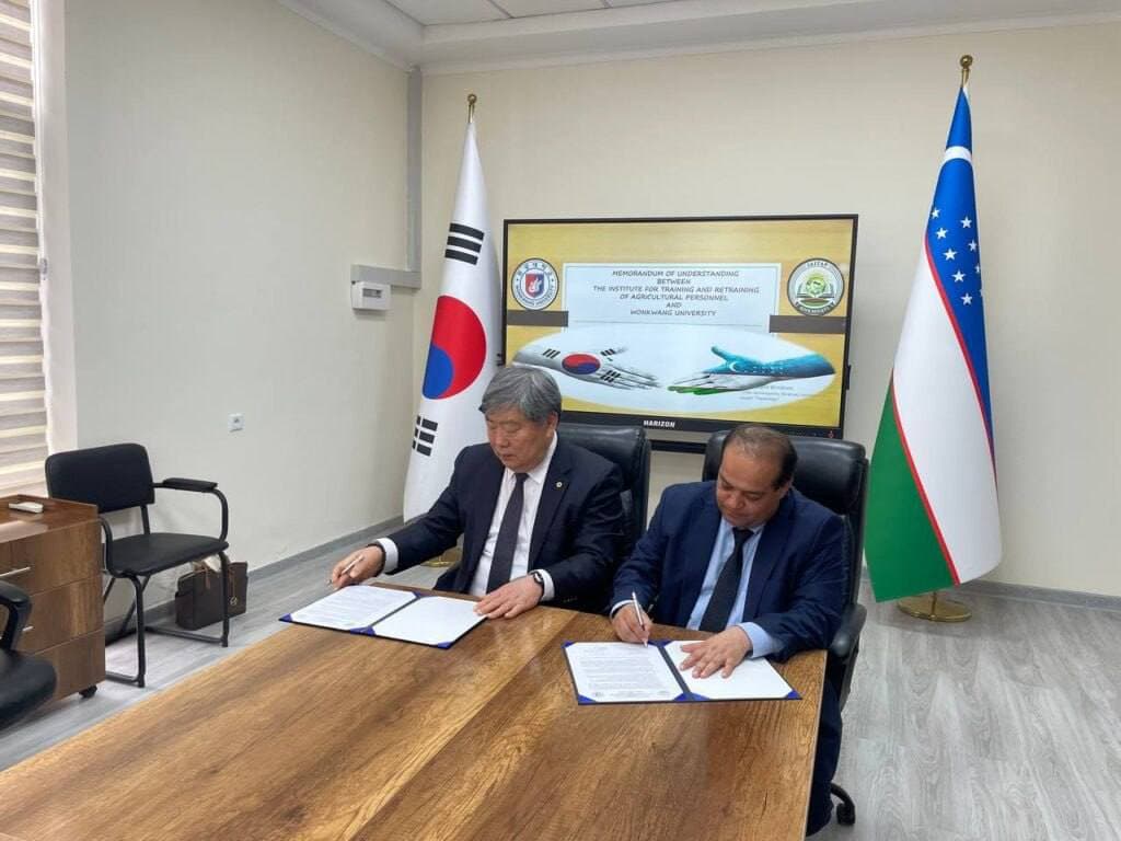 Новый этап сотрудничества в аграрном образовании с университетом Республики Корея