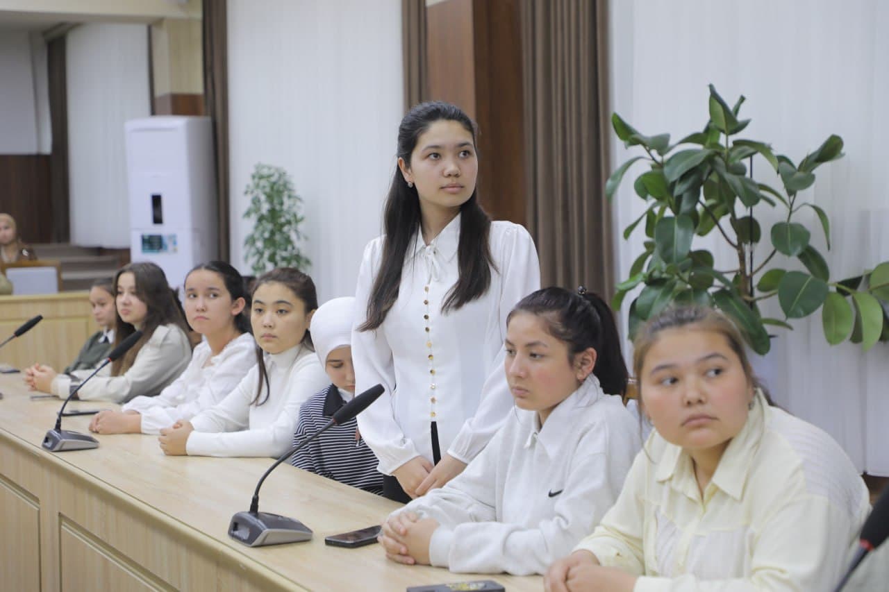 В Ташкентском государственном аграрном университете состоялся открытый диалог с молодёжью