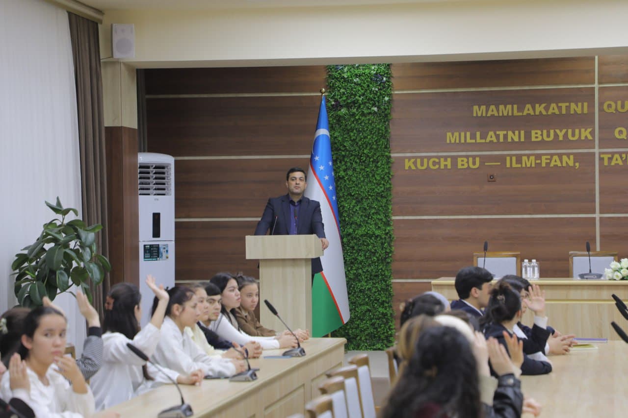 В Ташкентском государственном аграрном университете состоялся открытый диалог с молодёжью