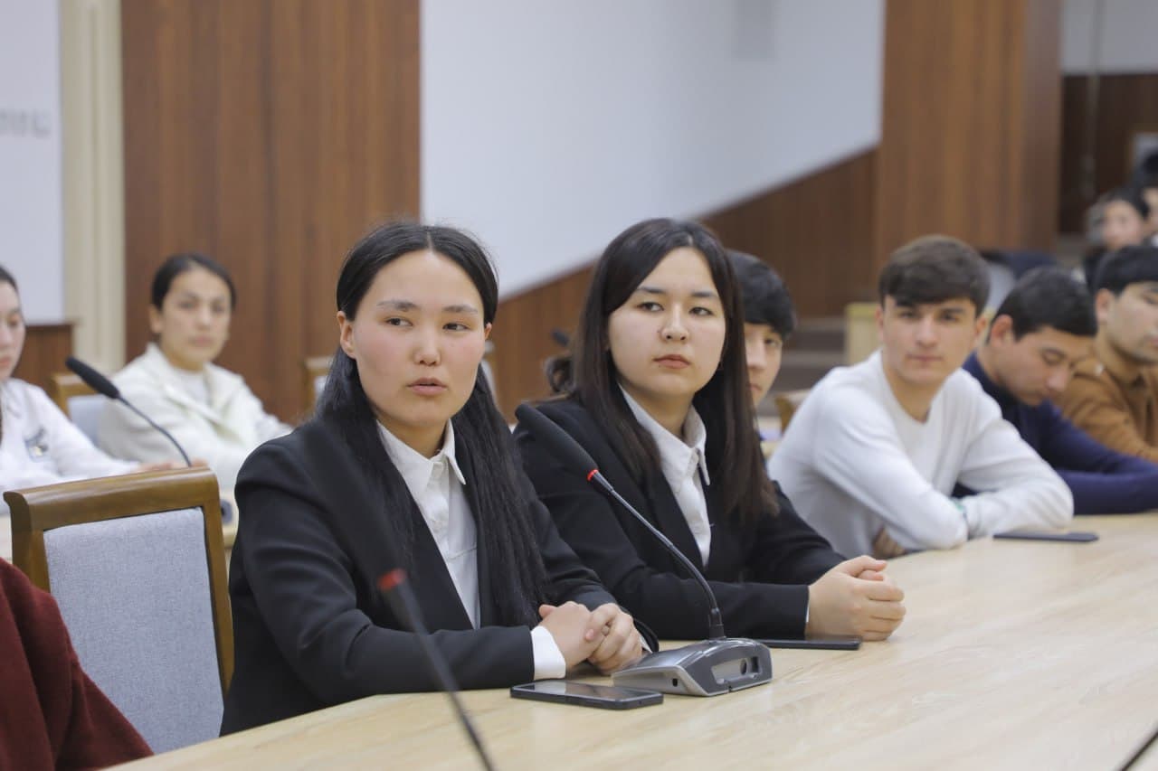 В Ташкентском государственном аграрном университете состоялся открытый диалог с молодёжью