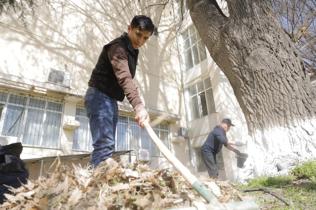 Hashar — obodlik va ozodalik yaratishdir